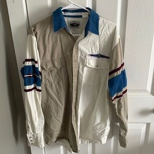 Vintage Cumberland Western Pearl snap shirt